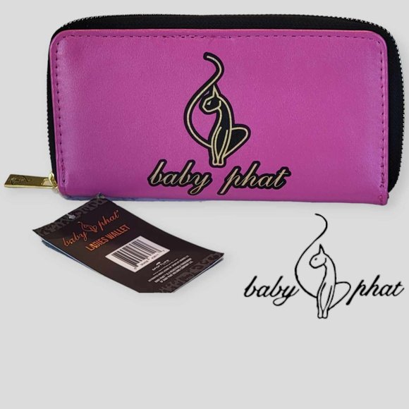 Baby Phat Bags New With Tag Y2k Baby Phat Ladies Wallet Pink All